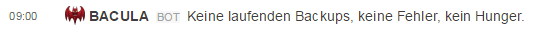 Slack: Bacula Bot