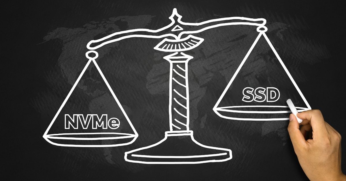 Zusatzspeicherplatz: NVMe und SSD Zusatzspeicherplatz: NVMe und SSD