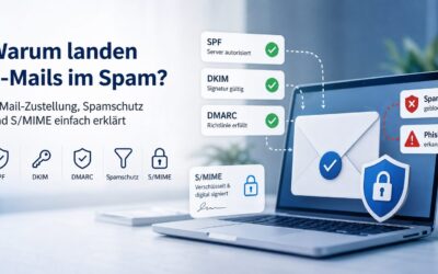 Warum landen E-Mails im Spam? E-Mail-Zustellung, Spamschutz und S/MIME einfach erklärt