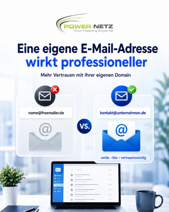 Welche E-Mail-Adresse schafft mehr Vertrauen? Welche E-Mail-Adresse schafft mehr Vertrauen?