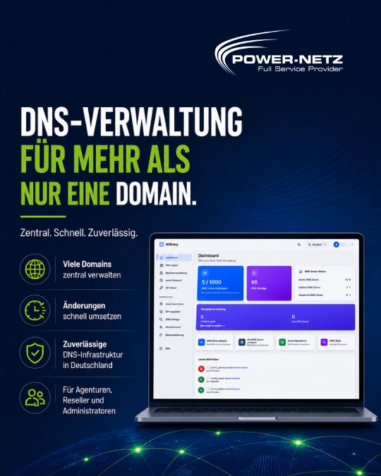 DNS-Verwaltung für mehr als eine Domain DNS-Verwaltung für mehr als eine Domain